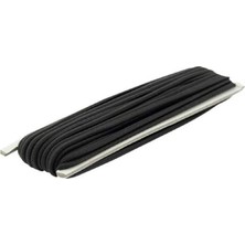 Prime - Siyah Yassı Don Lastiği 1 cm 10 Metre