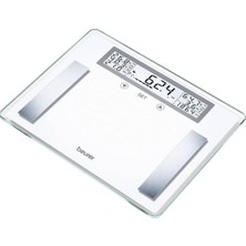 Prime Beurer Bg 51 Diagnosewaage (Xxl Cam Tartı Ila 200 kg Taşıma Gücü, 100 G Bölmeli, Vücut Ağırlığı, Yağ, Su, Muskelanteil, Knochenmasse, Bmı, Kalorienbedarf)
