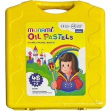 Monami  Oıl Yağlı Pastel Boya Plastik Çantalı 48+2 Renk - 2140441054