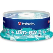 Prime Dvd-Rw 95179 Boş Diskler (4,7 Gb, 4 x Yazılabilir, 30 Adet Mil)