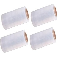 Prime Palet Dilimli Streç 25 cm 17 Mic. 1000GR / 300MT. Şeffaf 4 Adet