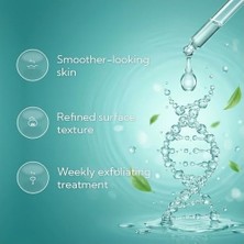 Karok Ticaret Aha Peeling Serum - Glikolik ve Laktik Asit Yüz Peelingi - Papatya ile Hafif Kimyasal Peeling - Haftalık Kullanım - 30ML