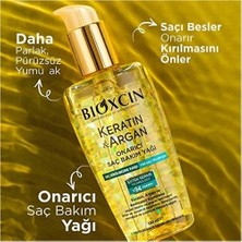 Karok Ticaret Keratin & Argan Onarıcı Saç Bakım Yağı 150 ml – Yıpranmış Saçlar Için Nemlendirici ve Parlaklık Veren Bakım