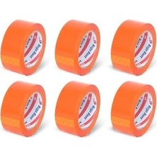 Prime 45 mm x 100 mt Turuncu Koli Bandı 6 Adet