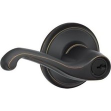 Prime F51A Fla 716 Flair Lever Anahtarlı Giriş Kilidi, Yaşlı Bronz