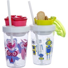 Store Snack Atiştirmalik Tritan Bardak 350 Ml, Pembe