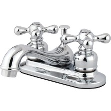 Prime KB601AX Metal Çapraz Saplı ve Açılır Pencereli Çaydanlık Musluğu, Parlak Krom, 4-1/2 "emzikli Erişim