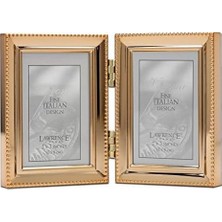 Prime Frames Klasik Boncuk Resim Çerçevesi, 2,5x3,5 Çift, Altın, 2 Adet