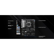 Prime Asrock B850 Pro-A Atx Anakart, Amd Am5 Ryzen 9000 & 8000, Ddr5, 4x M.2 Ssd, 4K 120Hz, Amd Expo