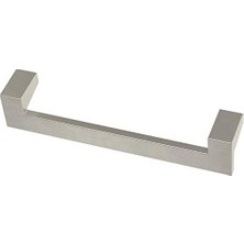 Prime P40837K-SN-C Aynalı Mutfak Veya Mobilya Dolabı Donanım Çekmece Kolu Çekici, 5-1/16 Inç (128 Mm), Nikel, 10'lu Paket