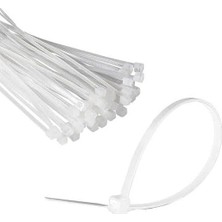 Prime Plastik Cırt Kelepçe, 4.8X350 Mm, Kablo Bağlama Aparatı, Beyaz