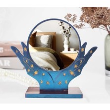 Store Siliko World Epoksi Kalıbı Makyaj Aynası Ayaklı