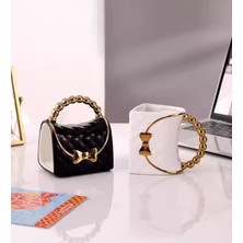 Store Çanta ve Zincir Detaylı Seramik Kupa