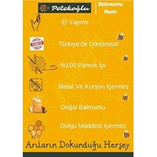Karok Ticaret Doğal Petek Mum Hediyelik Mini Set Sarma Çam Ağacı Beeswax Candle