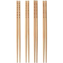 Prime Trebent Yıkanabilir Bambu Chopstıck Çin Yemek Çubuğu