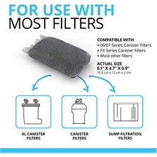 Prime Fluval Akvaryumlar Için Karbon Filtre Ortamı, Premium Bitümlü Karbon Uçlar, 100 Gram Naylon Torbalar, 3'lü Paket, A1440