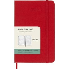 Prime 2025 Semanal P Rojo Escarlata Tapa Dura
