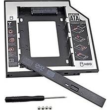 AL-4716 Sata HDD Harddisk Caddy Kızak Kutu SSD Notebook , Ikinci HDD Takma, 9.5 mm