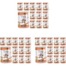 Prime Prostar Yetişkin Kedi Somonlu ve Jöleli Konserve Mama 400 gr x 12 Adet (3 Paketi)