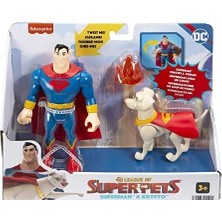 Karok Ticaret Dc Comics Imaginext Dc League Of Super Pets Kahramanlar ve Hayvanlar Superman & Krypto