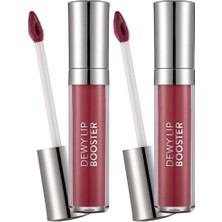 Dewy Lip Booster Serinleten ve Yatıştıran Dolgunlaştıcı Etkili Dudak Parlatıcısı No. 005 - - 8690604619078 (2 Paketi)