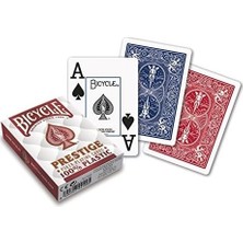 Prime Prestige Rider Back %100 Plastik Endeks Oyun Kartları