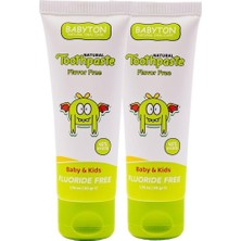 Prime Babyton Doğal Aromasız Diş Macunu 2'li Set 50 gr