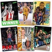 Panini Top 2025 Pure Euroleague Basketball Official Trading Card 5 Paket Set KBEST5PACKPURE