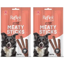 Prime Reflex Plus Yetişkin Köpek Çubuk Ödül Maması Kuzu Etli 33 gr 2li Paket