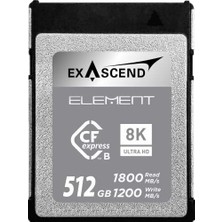 Prime Exascend Element 512GB Cfexpress Type-B Hafıza Kartı