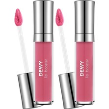 Dewy Lip Booster Dolgunlaştırıcı Etkili Yarı Transparan Dudak Parlatıcısı (2 Paketi)