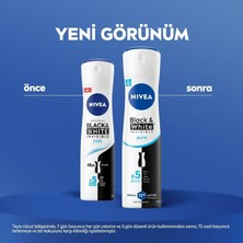 Store Kadın Sprey Deodorant Black&white Invisible Pure 72 Saat Anti-Perspirant Koruma, 150 ml