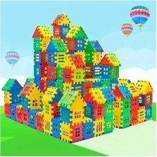 Puzzle City 3D Yapı ve Tasarım Blokları 128 Parça Eğitici Oyuncak