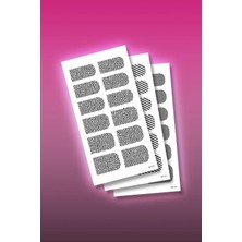 Store 3'lü Tırnak Dövmesi Seti, Tırnak Sticker Seti, Nail Art, Tattoo