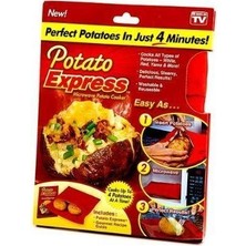 Munico 2 Adet Pişirme Kılıfı - Potato Express - Patates Torbası - Mikrodalga - Hızlı - Sağlıklı