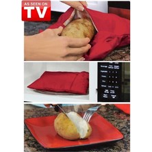 Munico Pişirme Torbası - Patato Express - Hızlı Pişirme - 4 Patates - Yeniden Kullanılabilir Kumpir