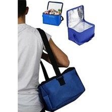 Karok Ticaret Termos Çanta – 22L Soğuk Tutucu Isı Yalıtımlı Omuz Askılı Kamp, Piknik, Plaj, Araç Çantası – Bpa, Mavi, 36X30X20 cm