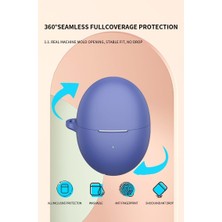 Store Huawei Freebuds 6 ile Uyumlu Kılıf Koruyucu Yumuşak Silikon Darbeye Dayanıklı Koruyucu Kılıf Yüksek Kaliteli Silikon Huawei Freebuds 6 Için Kancalı Kılıf (Siyah)