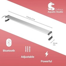 Karok Ticaret Chıhıros Aquatıc Studıo B20 Akvaryum LED Aydınlatma Bluetooth Controller 20-30CM