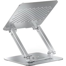 360° Dönebilen Alüminyum Tablet Standı Yükseklik ve Eğim Ayarlı Metal Tablet Tutucu iPad Pro 13 12 11 Air Mini 5 4 3 Telefon E-Okuyucu Uyumlu