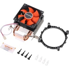 Revenge Cold Ice 65 Intel Amd Uyumlu Bakır Borulu Alüminyum Heatsinkli Cpu Soğutucu Işlemci Fanı