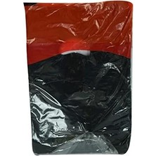 Prime Baskılı Mini Poşet Eczane Mağaza Dükkan Poşeti Siyah Üzeri Çiçek Desenli 32X20 100 Adet No:0