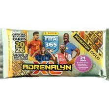 Prime Lisanslı Panini Fıfa 365 2026 Adrenalyn Xl 1 Momentum Pack With 21