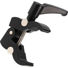 Prime Ayex Çok Fonksiyonlu Kelepçe Super Clamp Tutucu, 47 Mm'ye Kadar Borular, Masalar ve Tripodlar Için