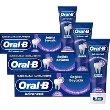 Prime Oral-B Gelişmiş Sağlıklı Beyazlatıcı Arctic Fresh Diş Macunu 75ML (3 Paketi)