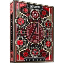 Prime THEORY11 Avengers Kırmızı Oyun Kartları
