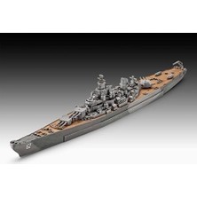 Prime Model Set Battleship Uss New Jersey- Model Kit With Basic Accessories