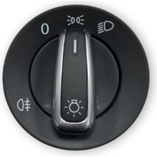 Prime Far Anahtarı Tek Arka Sisli Krom 3C8941431B Vw Golf 5 ile Uyumlu 2004-2008