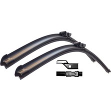 Nacario Silecek Süpürgesi Ön Muz Tipi 650MM+380MM 26"+15" 500L 12, Fiesta Vii 08-12 Max 121 02 355