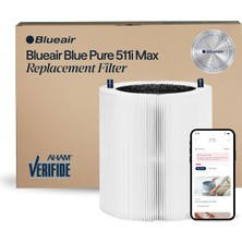 Prime Mavi Saf 511I Max Orijinal Yedek Filtre, Mavi Saf F5MAX, Blue Pure 511I Max Hava Temizleyici Uyar